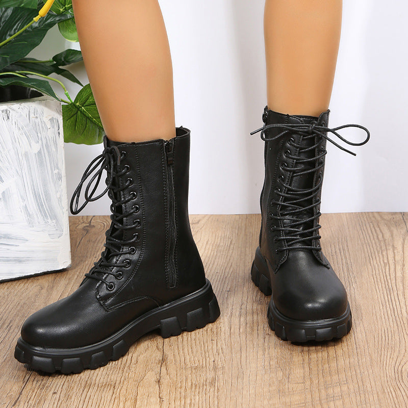 Stilvolle Plateau Boots für Elegante Anlässe