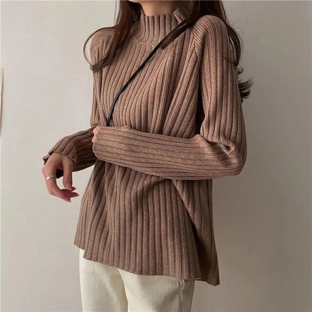 Eleganter Strickpullover für Damen