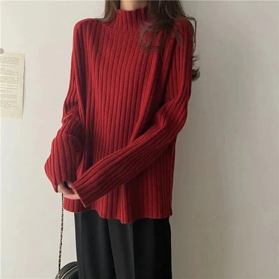 Eleganter Strickpullover für Damen