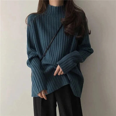 Eleganter Strickpullover für Damen