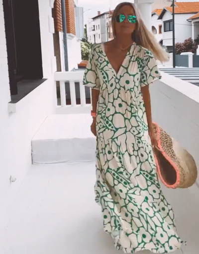 Yolande | Schickes Luftiges Damen Langkleid