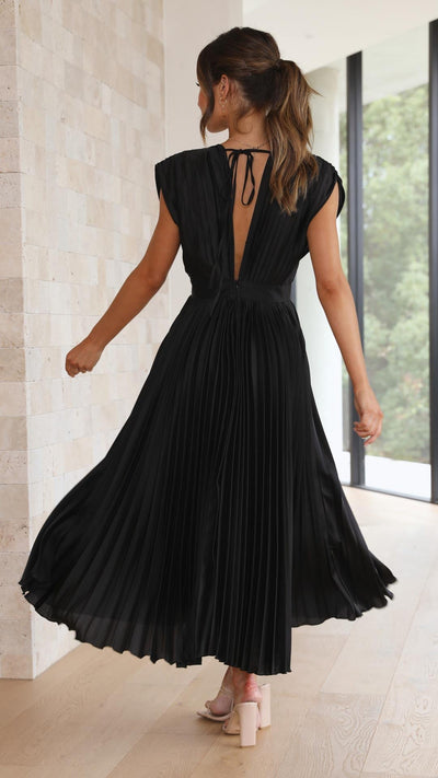 Alexis - Stilvolles Faltenkleid
