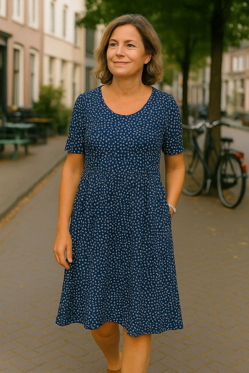 Bequemes Damen Plussize Kleid