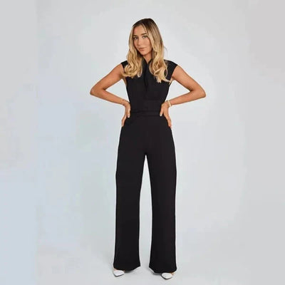 Riri – Stylischer Jumpsuit mit weitem Bein
