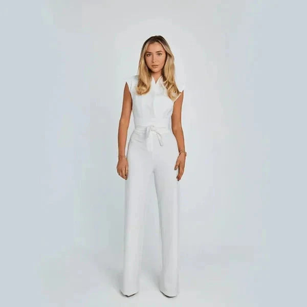 Riri – Stylischer Jumpsuit mit weitem Bein