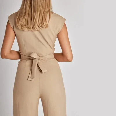 Riri – Stylischer Jumpsuit mit weitem Bein