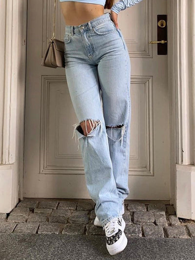 Thea -  Stylische Baggy Jeans für Frauen