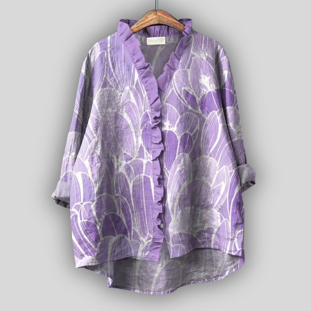 Claudia - Linen Blouse
