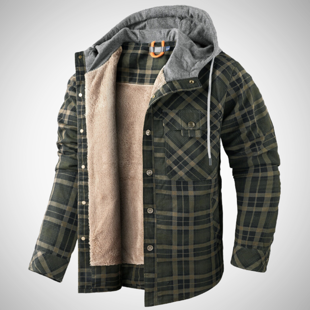 CONRAD GEFÜTTERTE KAROHEMDJACKE
