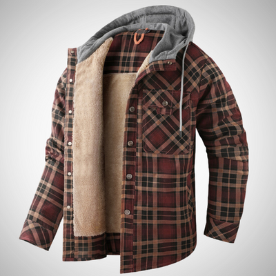 CONRAD GEFÜTTERTE KAROHEMDJACKE