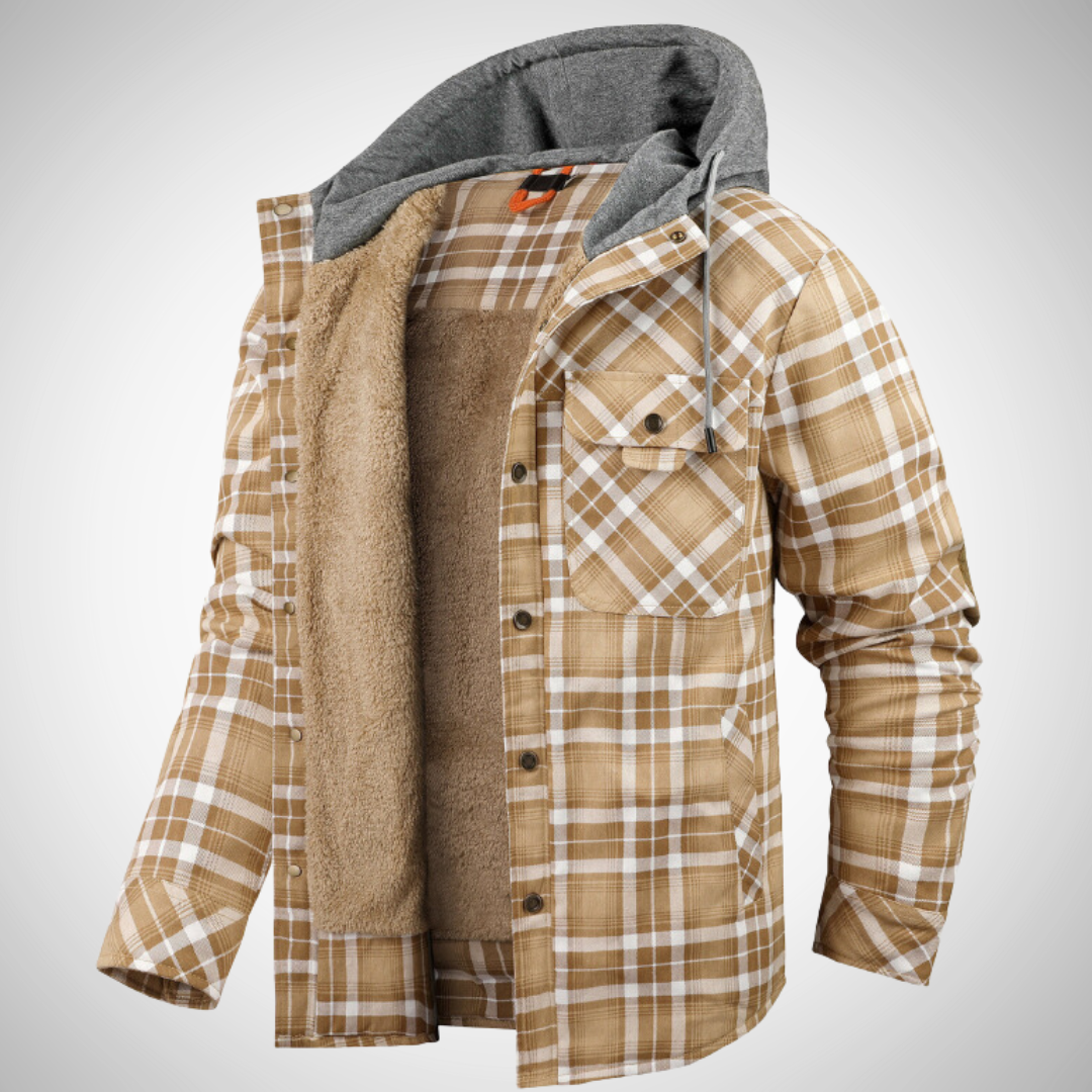 CONRAD GEFÜTTERTE KAROHEMDJACKE