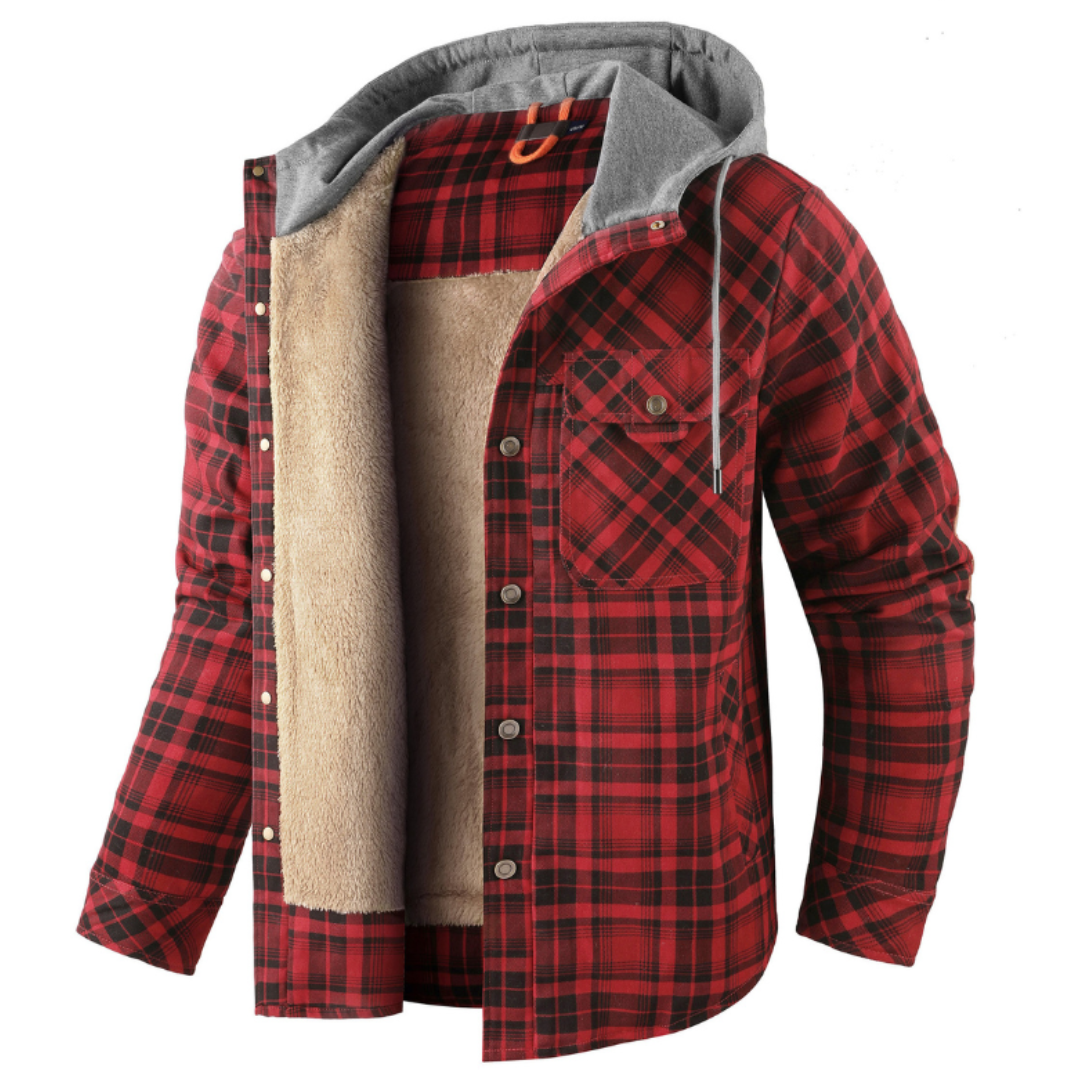 CONRAD GEFÜTTERTE KAROHEMDJACKE