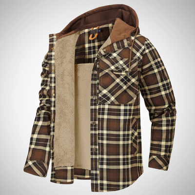 CONRAD GEFÜTTERTE KAROHEMDJACKE