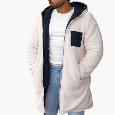 Renato | Dual Color Reversible Warme Jacke für Männer