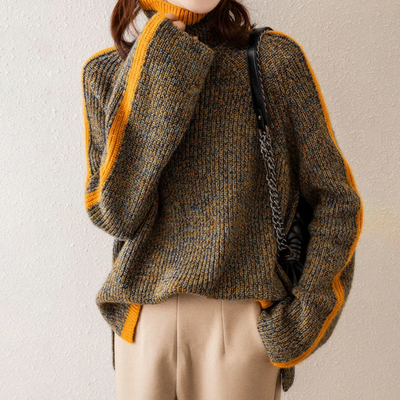 Serena | Luxuriös weich gestrickter Rollkragenpullover für Damen