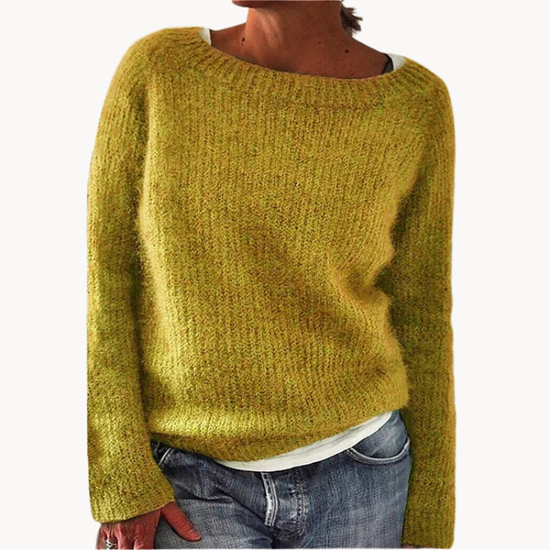 Cecily | Effortless Comfort Langarm-Pullover für Damen