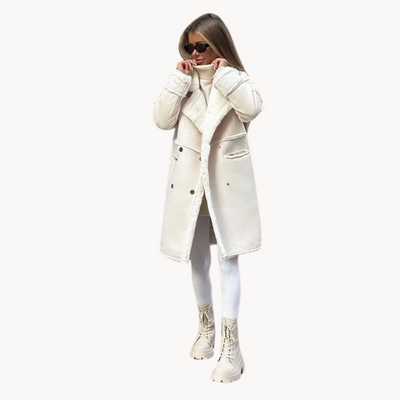 Katia | Chic Dicker langer Damenmantel