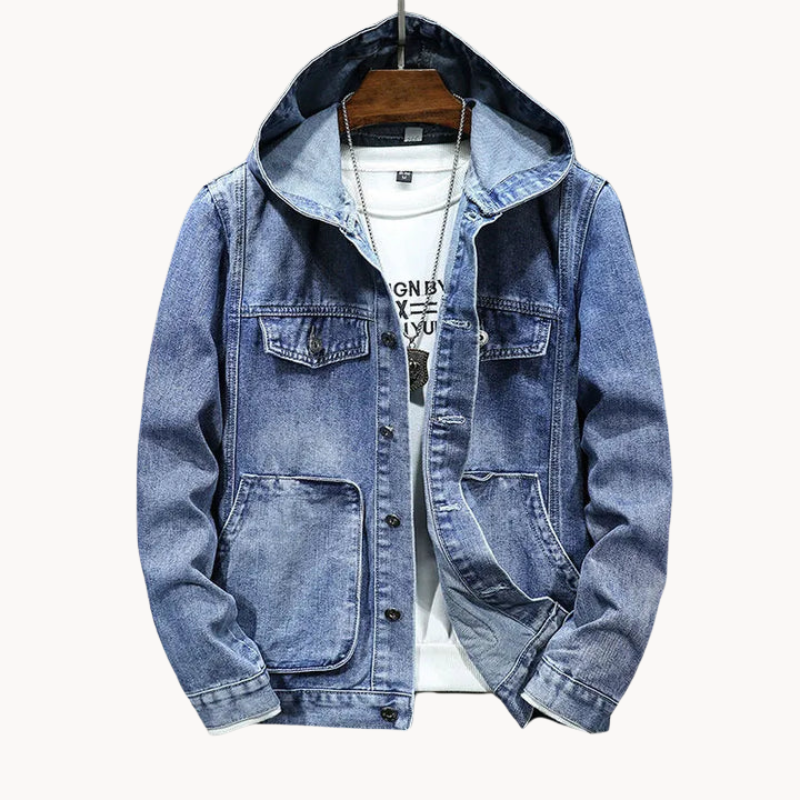 Jacques | Vintage Herrenjacke mit Kapuze
