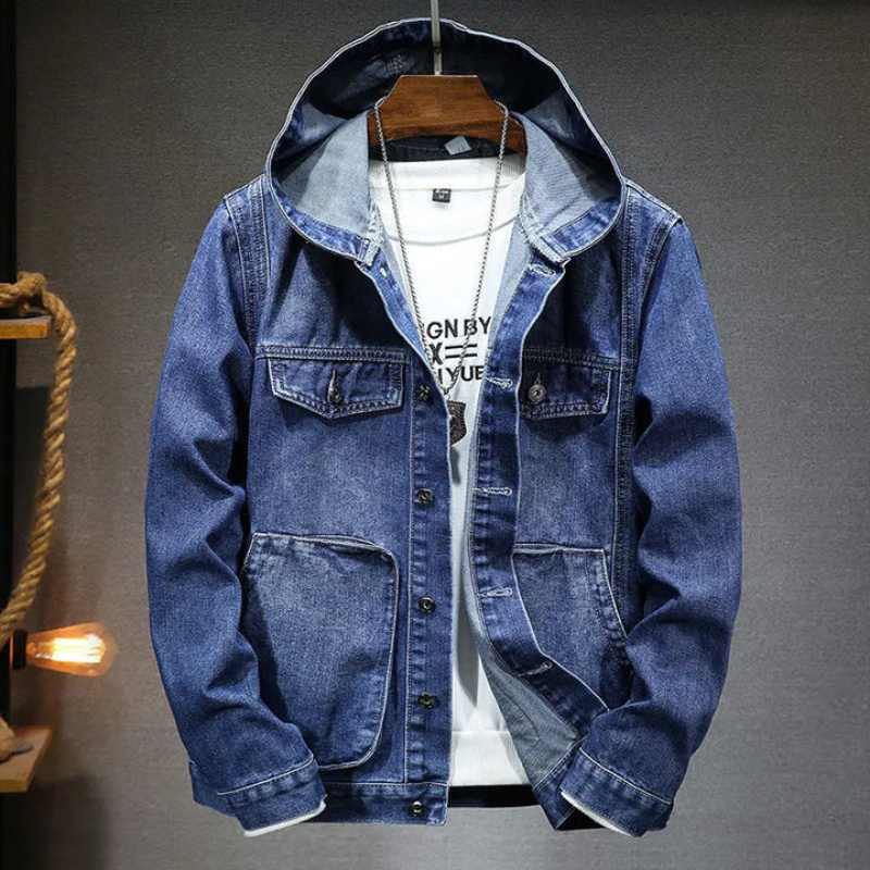 Jacques | Vintage Herrenjacke mit Kapuze