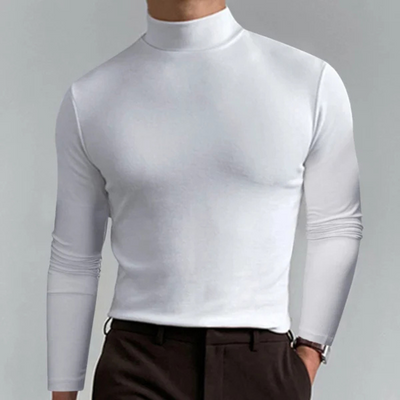 Claes | Slim Fit Hochtailliertes Langarm-T-Shirt für Männer