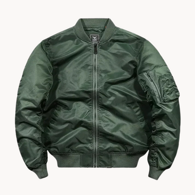 Timoteo | Zeitlos Klassischer Pilot Bomber Herrenjacke