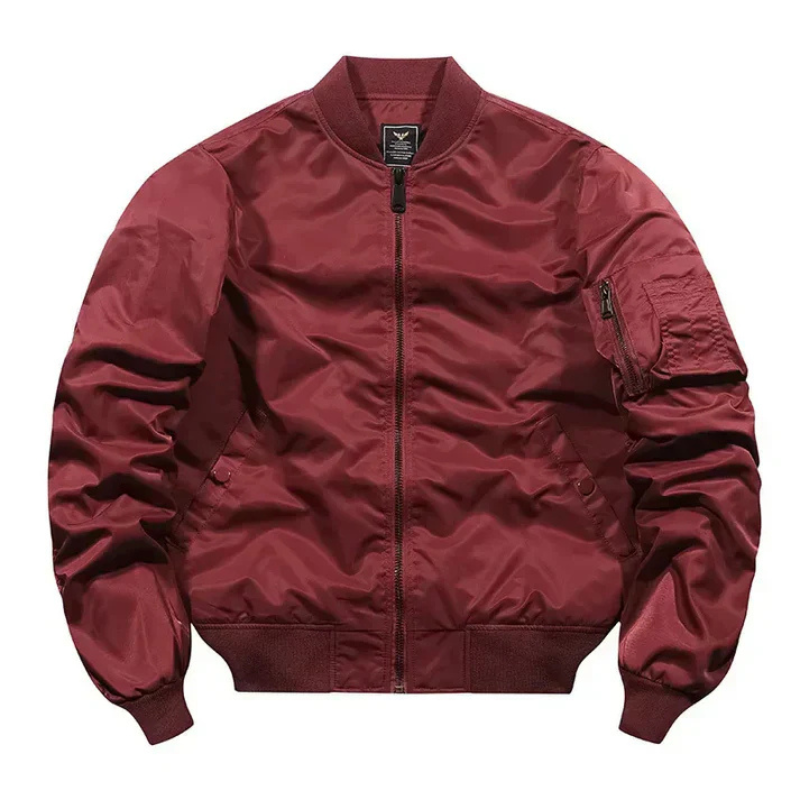 Timoteo | Zeitlos Klassischer Pilot Bomber Herrenjacke