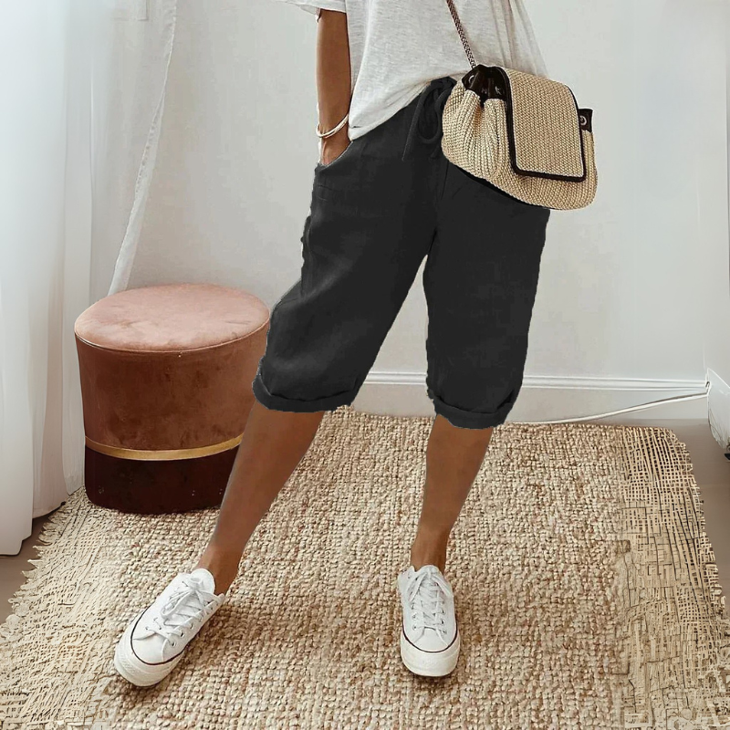 Cara | Zeitlos Leichte Eleganz Damen Leinenhosen