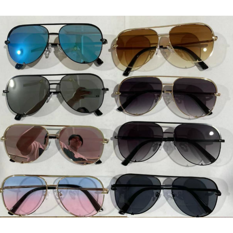 Aviator Sonnenbrille Verspiegelten Gläsern für Damen