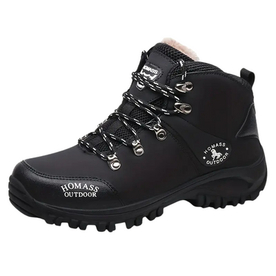 Winterschuhe Herren | Schnür-Wanderschuhe Mit Profilsohle