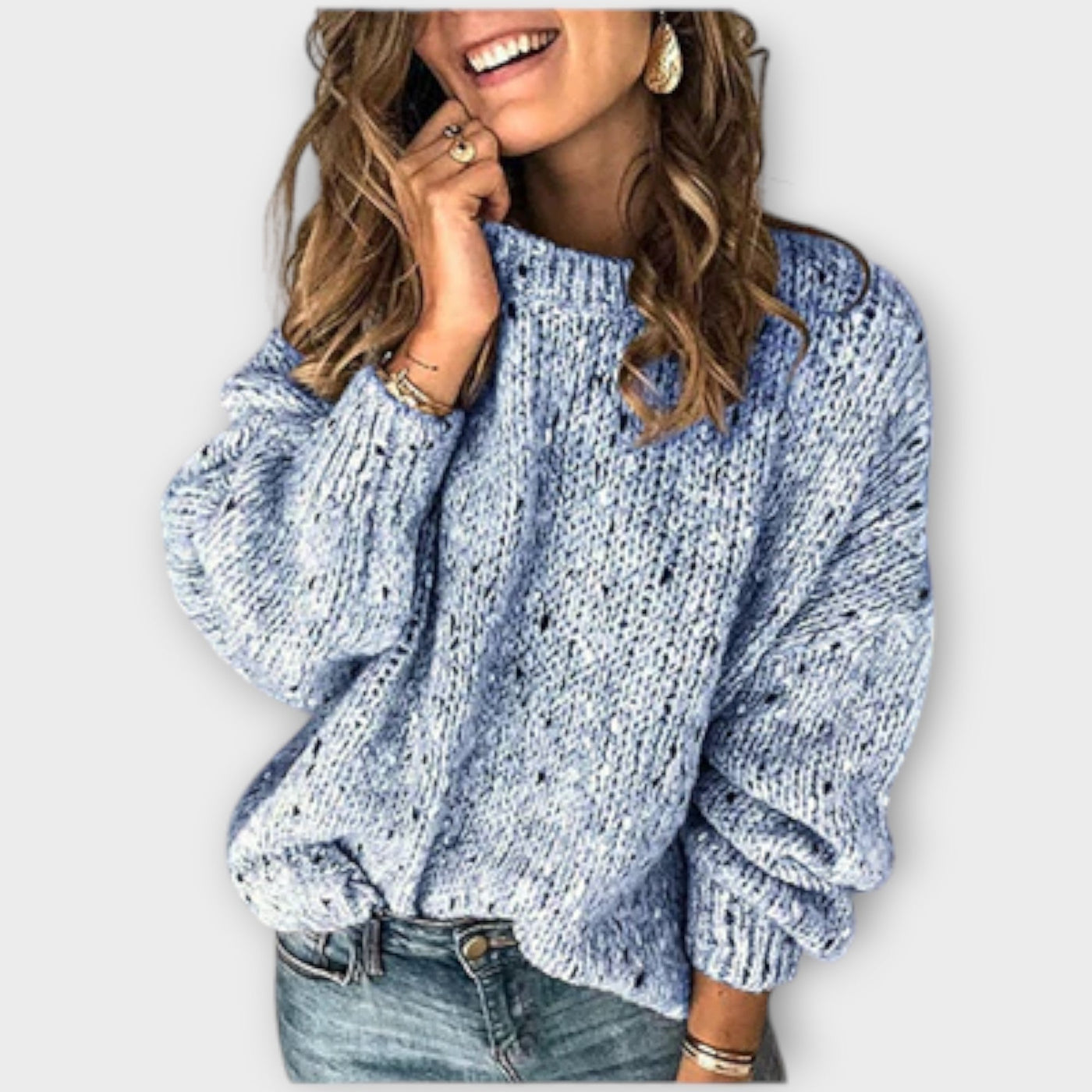 Lysithea – Langärmeliger Strick Pullover