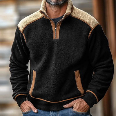 OUTLANDER PULLOVER MIT VIERTELREISSVERSCHLUSS