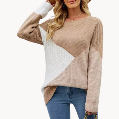 Bryony | Verspieltes mehrfarbiges SweatshirtDamen Casual Top