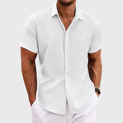 Klassisches Herren Sommerhemd – Leichtes Kurzarm-Design