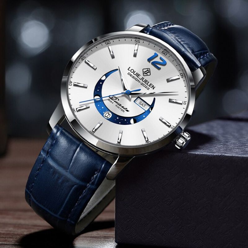 Stilvolle Mondphasenuhr