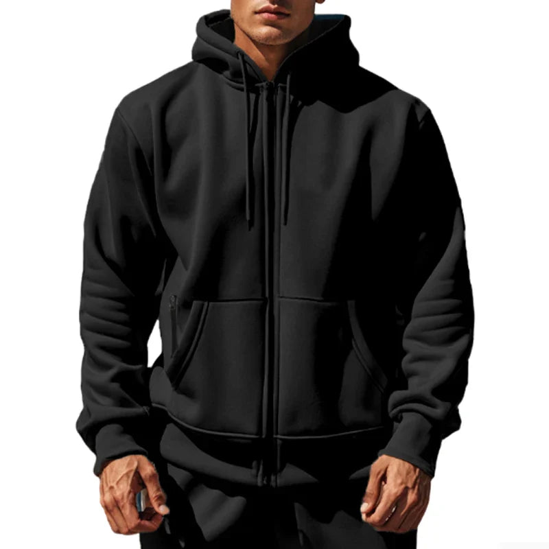 Revox | Bequemer Zip Hoodie für Herren Herbst Fit