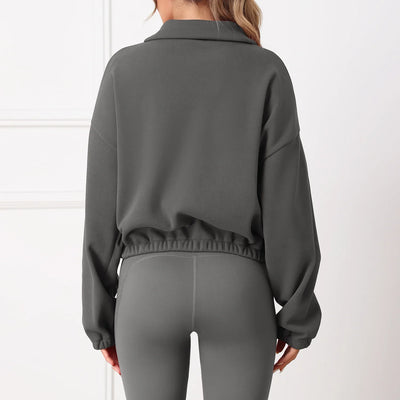 Retaria | Wärmendes Fleece-Yoga Set für Damen Winter