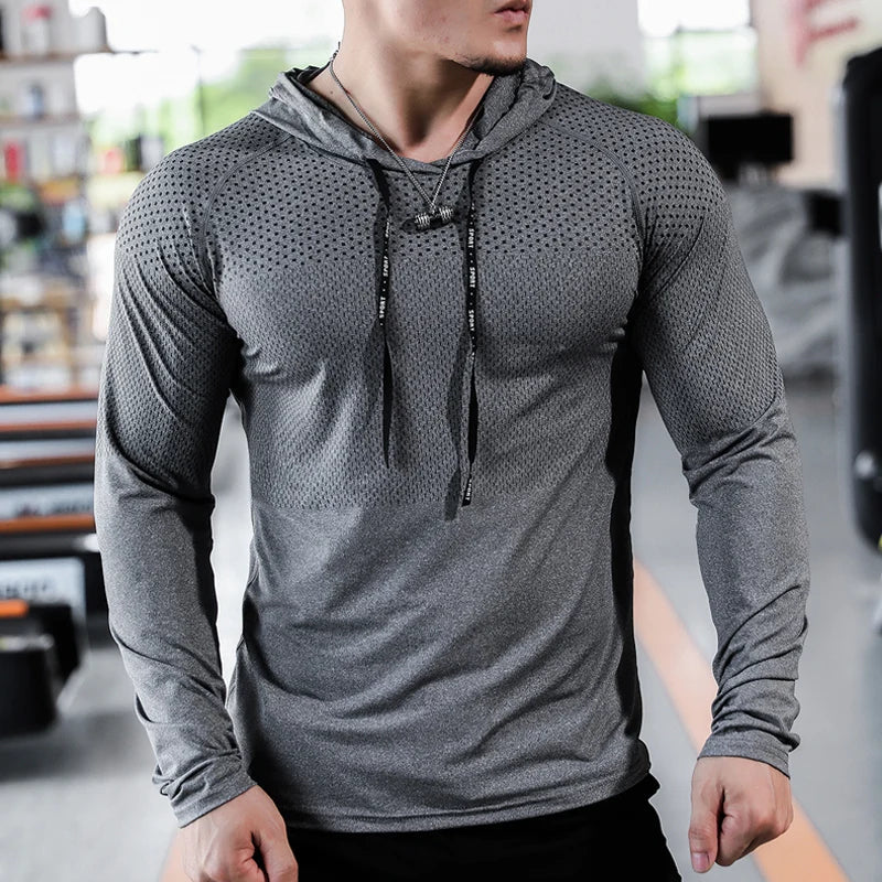Shapex | Atmungsaktives Langarmshirt für Herren Sommer