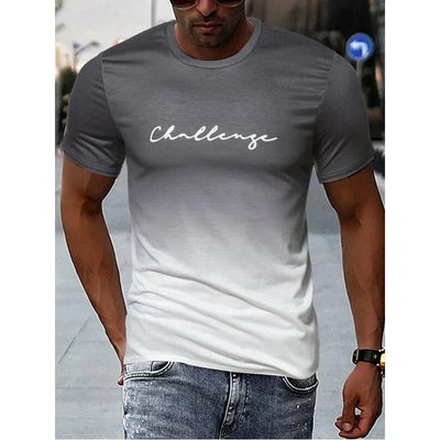 Olimpio | Vintage Farbverlauf Herren T-Shirt