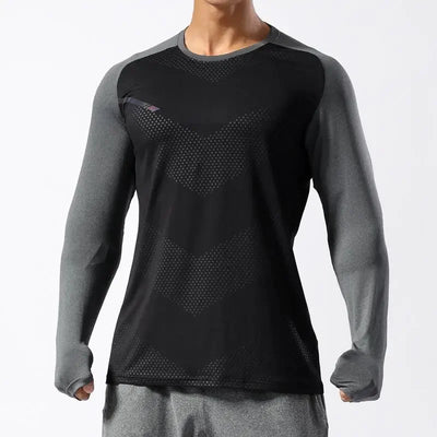 Exos | Schnelltrocknendes Langarmshirt für Herren Fitness