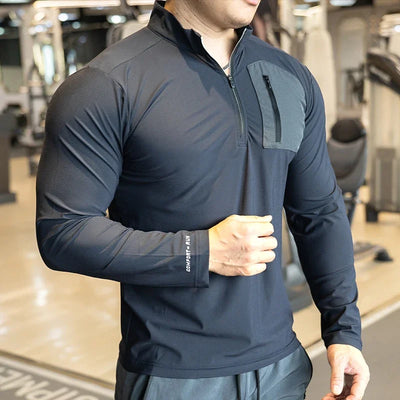 Texo | Atmungsaktives Laufshirt für Herren Sommer Fit