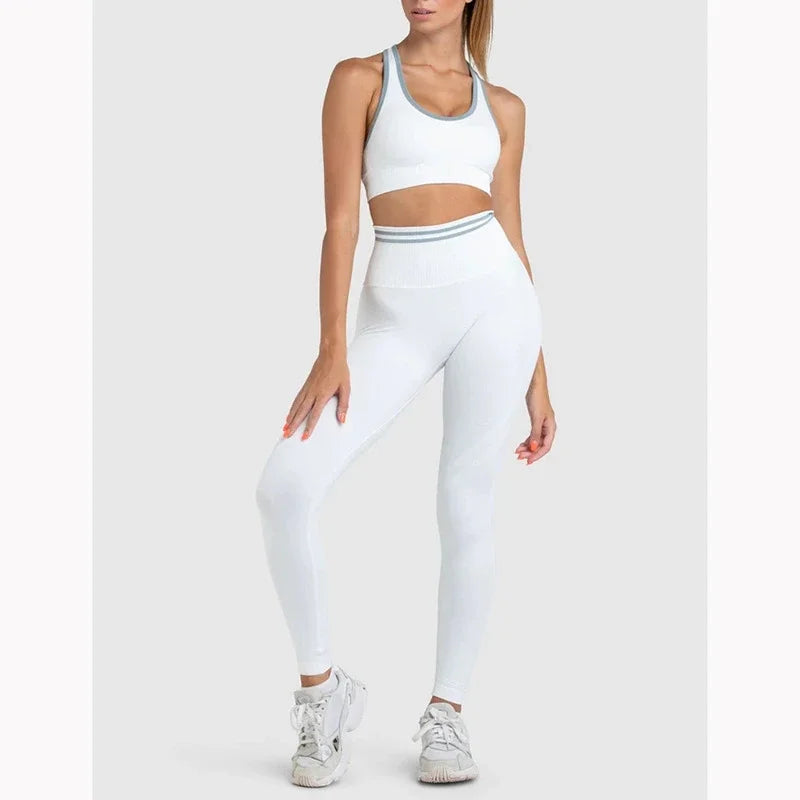 Vortixa | Flexibles Sport-BH und Leggings Set für Damen Sommer