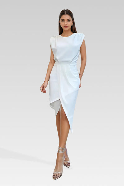 Liviane - Asymmetrisches Cocktailkleid