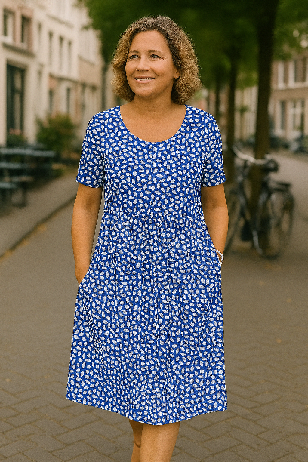 Bequemes Damen Plussize Kleid