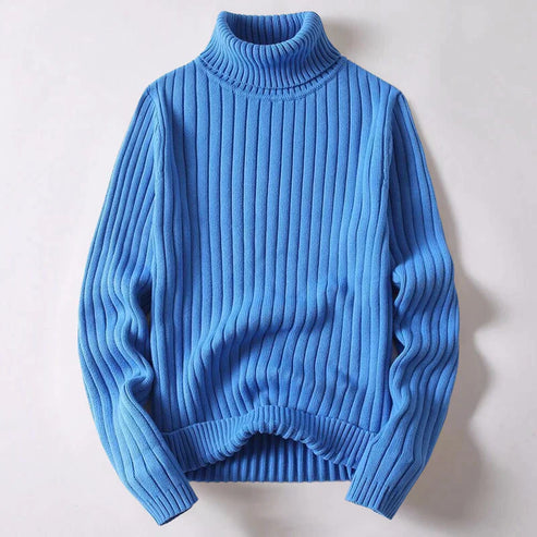 Herren-rollkragenpullover aus merinowolle - Wyatt