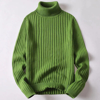 Herren-rollkragenpullover aus merinowolle - Wyatt