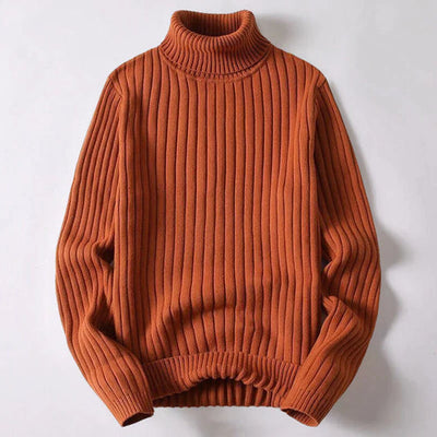 Herren-rollkragenpullover aus merinowolle - Wyatt