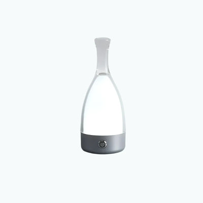 LED Tischlampe in Flaschenform – Wiederaufladbare Designleuchte