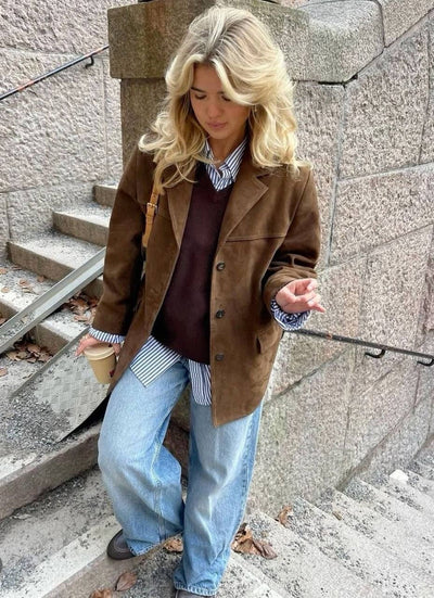 Lilly - wildlederjacke vintage