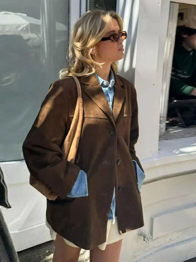 Lilly - wildlederjacke vintage