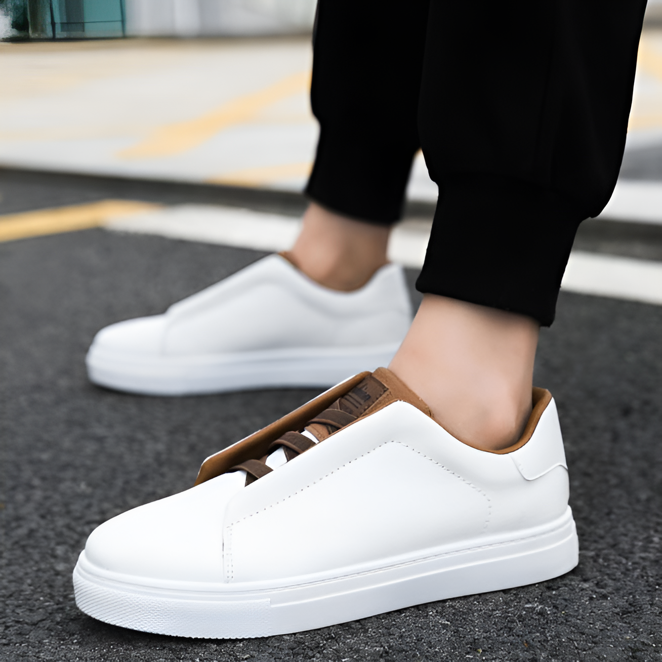 WERNER™ | Elegante Ledersneaker